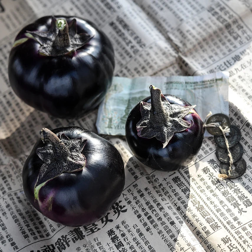 Eggplant Qi Ye Round