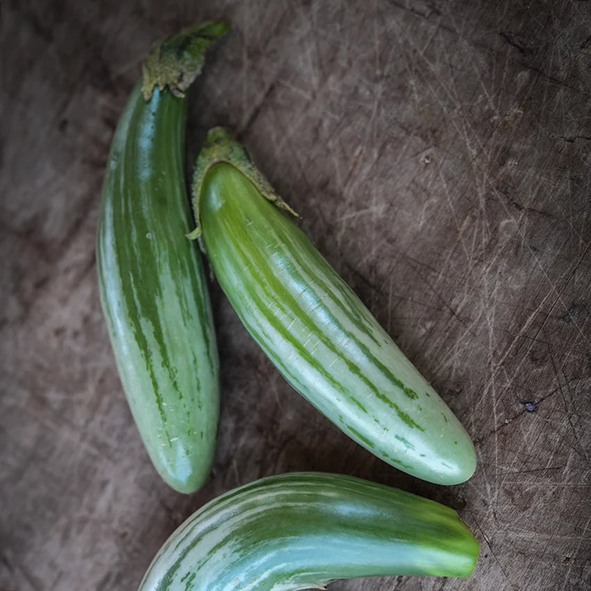 Eggplant Thai Green Frog Fingers