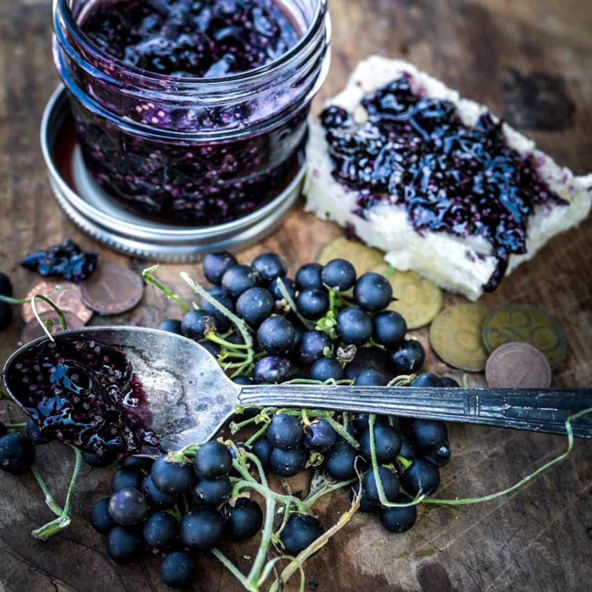 Huckleberry Seeds, Schwartzenbeeren Blackberries