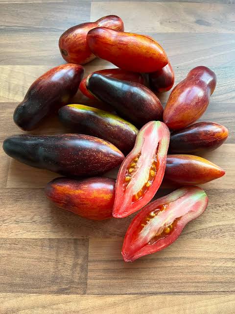 Ruby Red Slipper Tomato